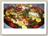 Ποικιλία θαλασσινών σχάρας / Mix grilled fish